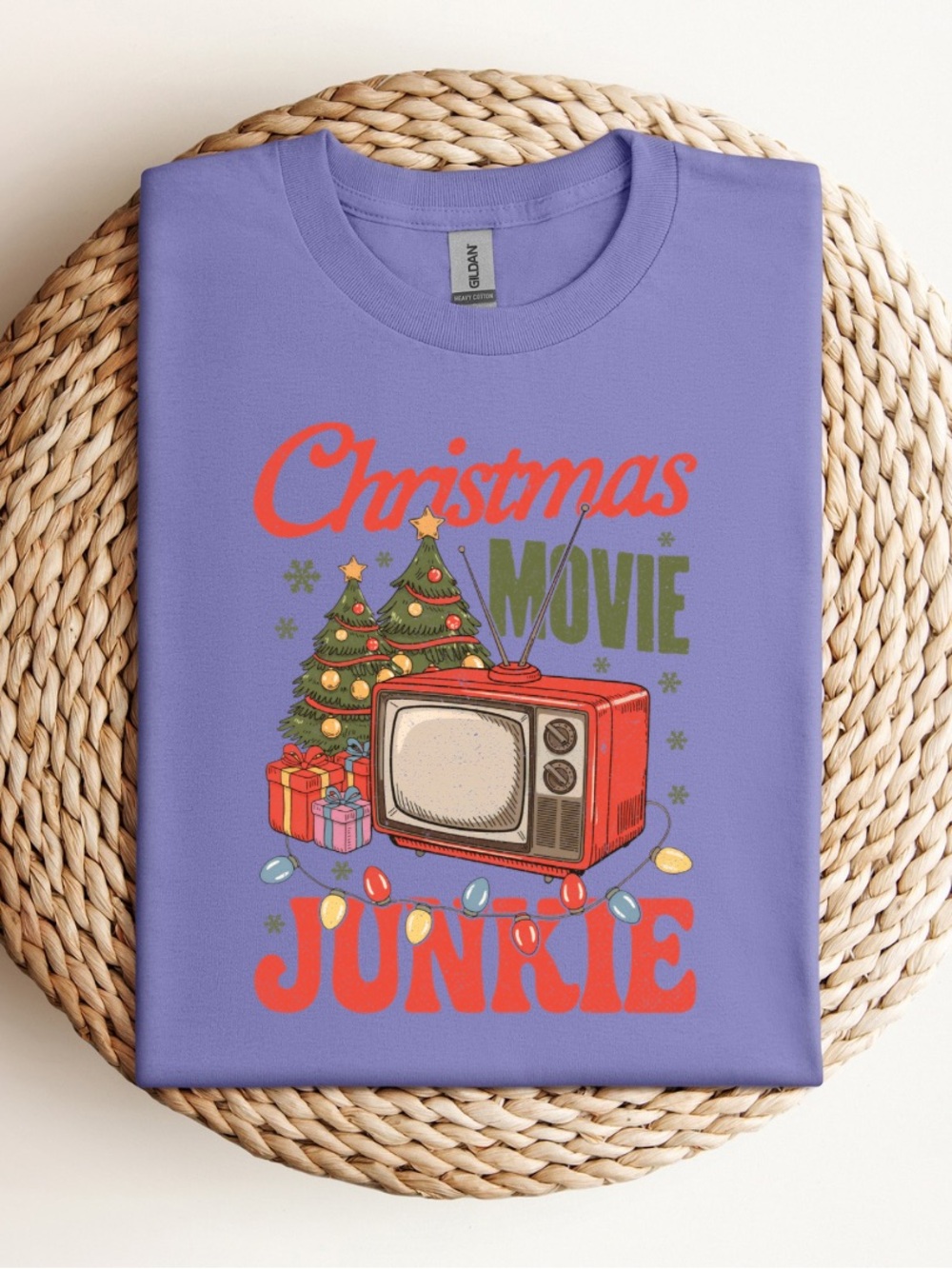 Christmas Movie Junkie T-Shirt